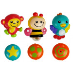 Detský kolotoč s diaľkovým ovládaním, plastové zvieratá